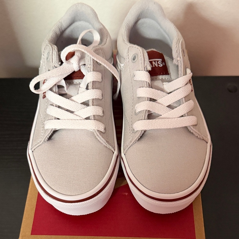 Vans‎ Kids Light Gray Sneakers toddler size 12 NIB